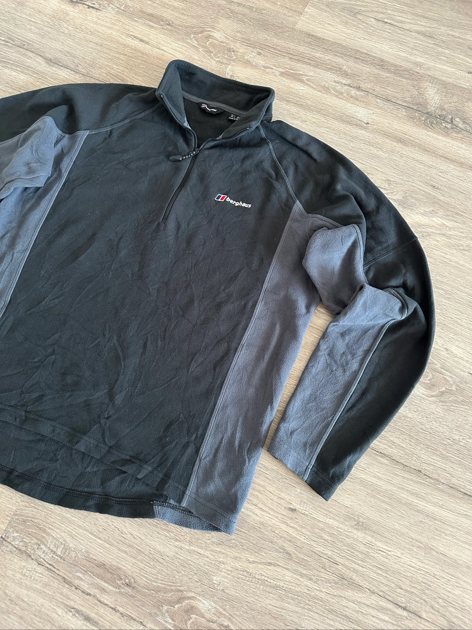 Berghaus Polaire Homme Taille L Noir 1/4 Zip Outdoor Trekking – photo 2